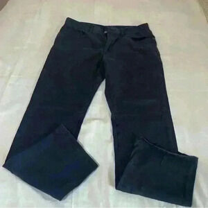 Mens Nautica Pants Size 30x30 Classic Fit Blue Flat Front Cotton Chino Casual
